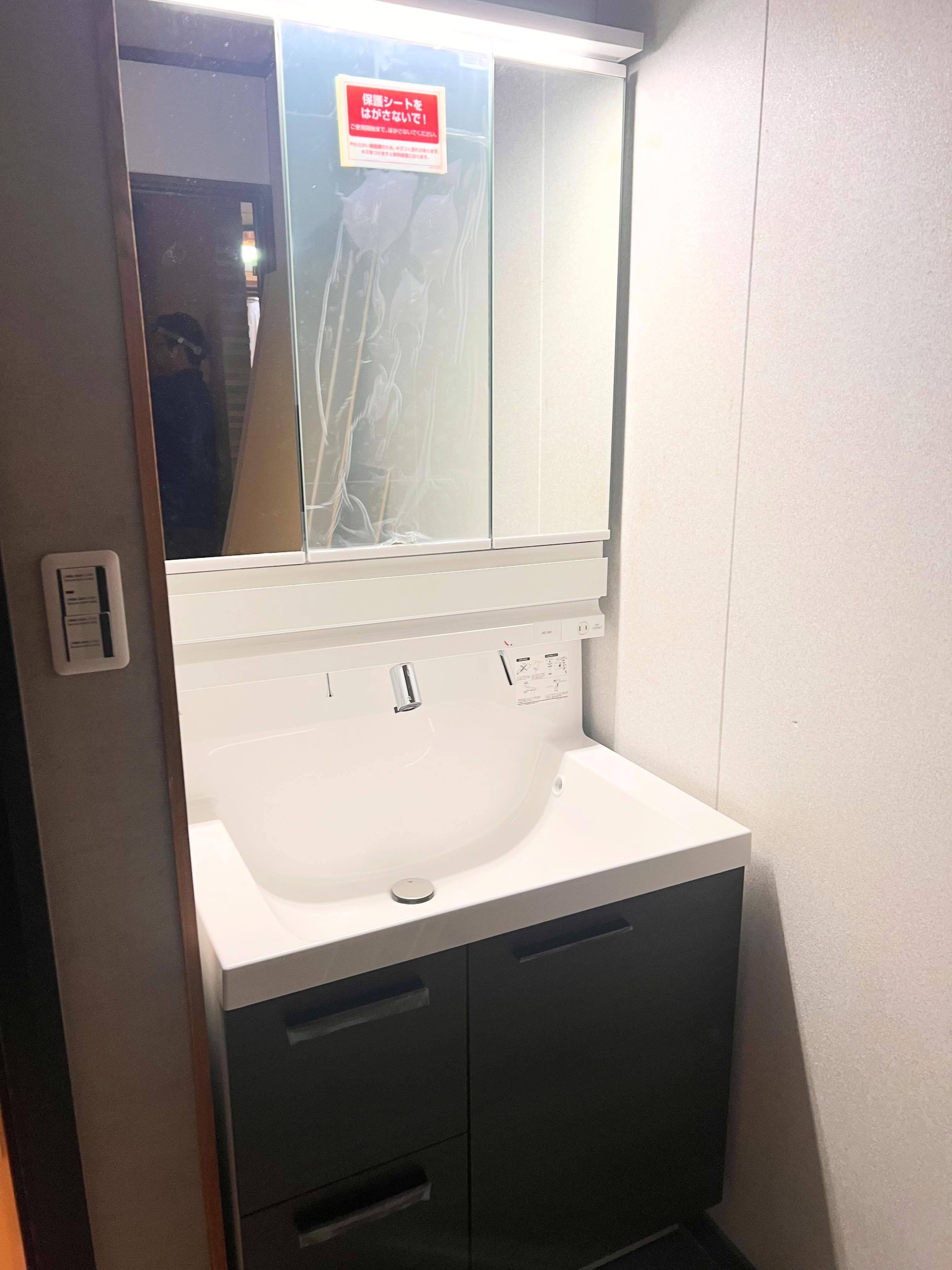 洗面台を新しくしませんか？